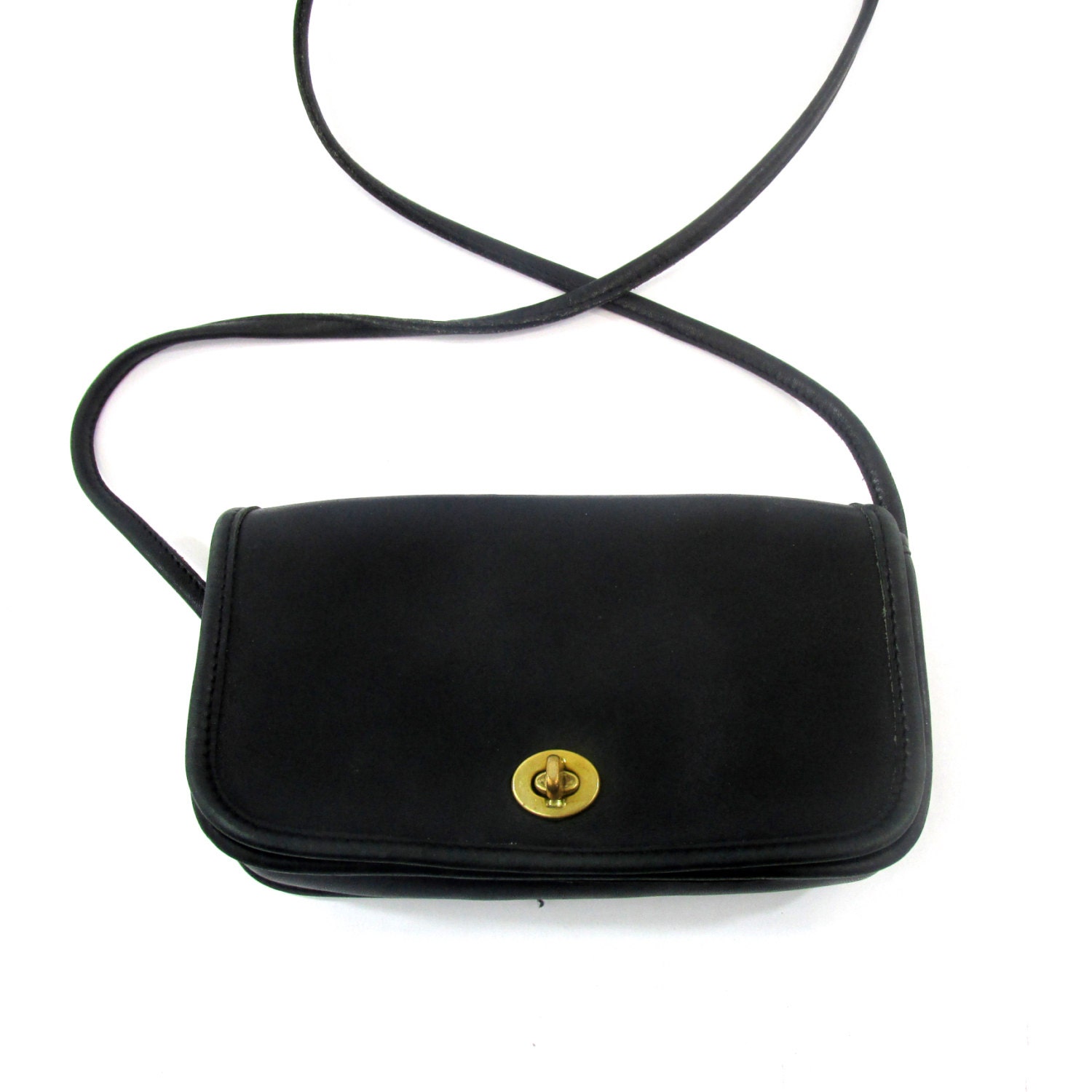 Small Black Coach Purse | Confederated Tribes of the Umatilla Indian Reservation