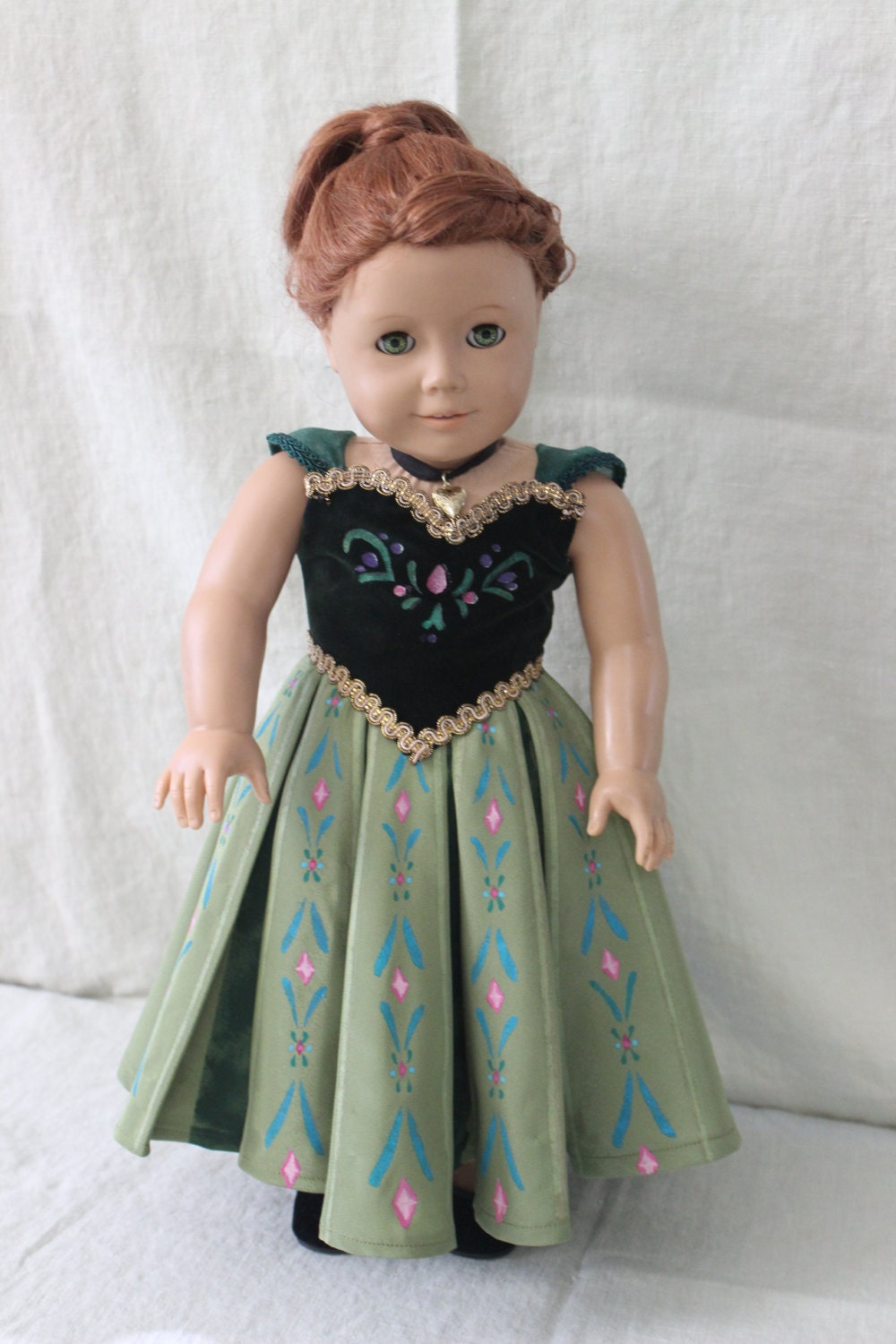 disney frozen coronation day anna doll