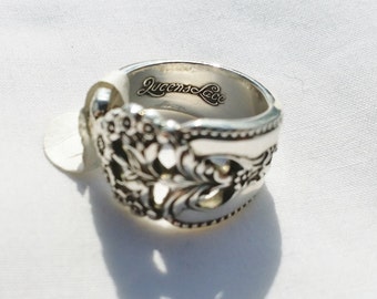 Beautiful Antiques Sterling Silverware Ring