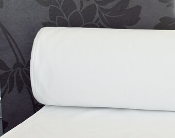 Lining Blackout White 54" 137 cm Drapery lining Custom made Curtain Valance Roman Shade Window treatments Supply Fabric By the yard TL01