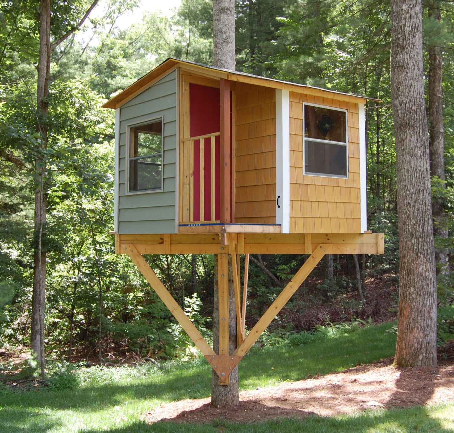 Single Tree Treehouses: An Architectural Symphony of Nature and Design ...