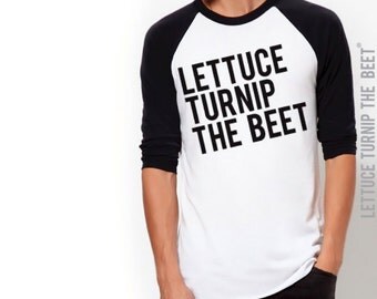 SALE lettuce turnip the beet ® trademark brand OFFICIAL SITE - black baseball jersey - lightweight fashion shirt