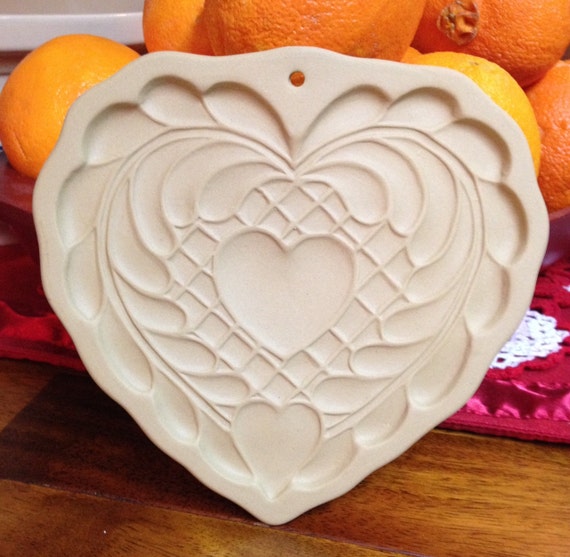 Brown Bag Cookie Art - Vintage Heart Mold!