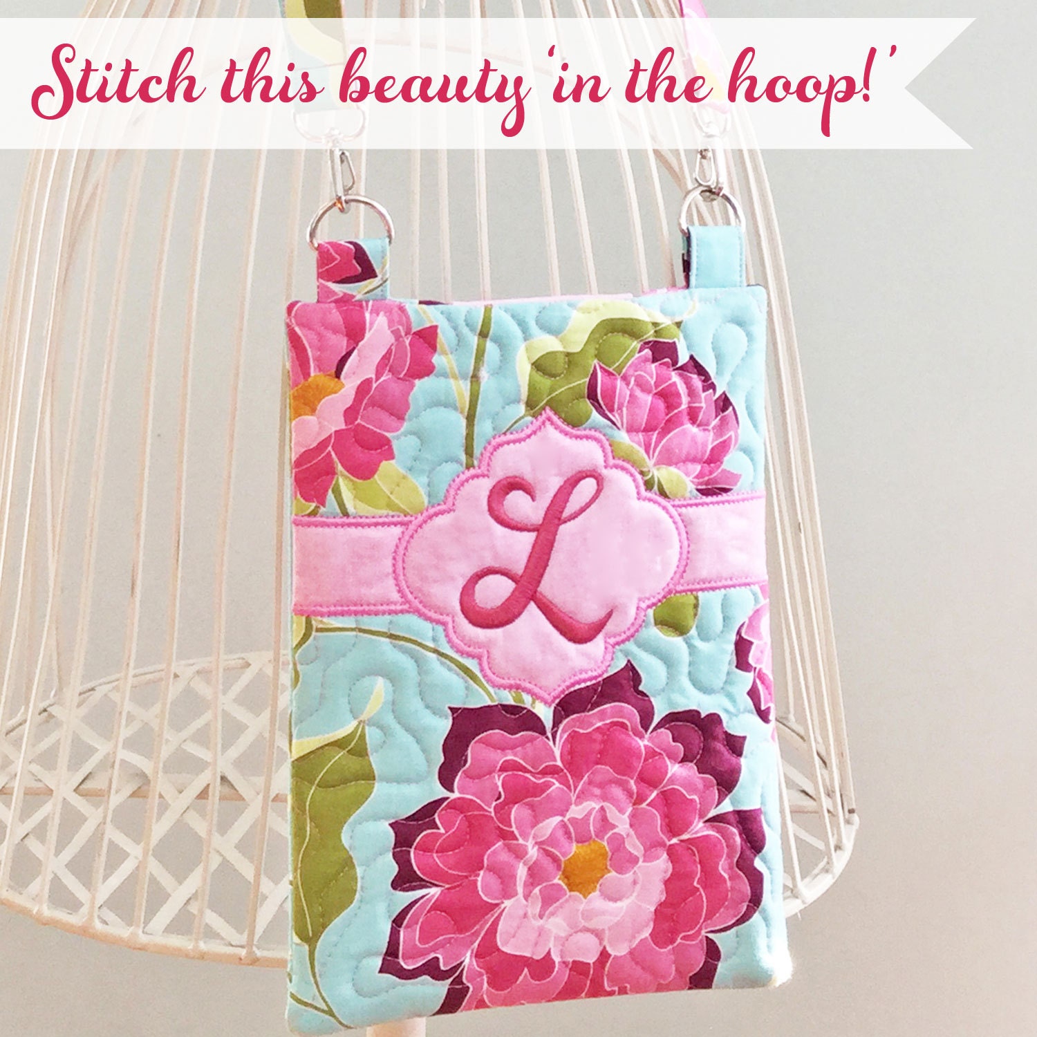 Download Chloe Crossbody Bags 'In the Hoop' Machine Embroidery