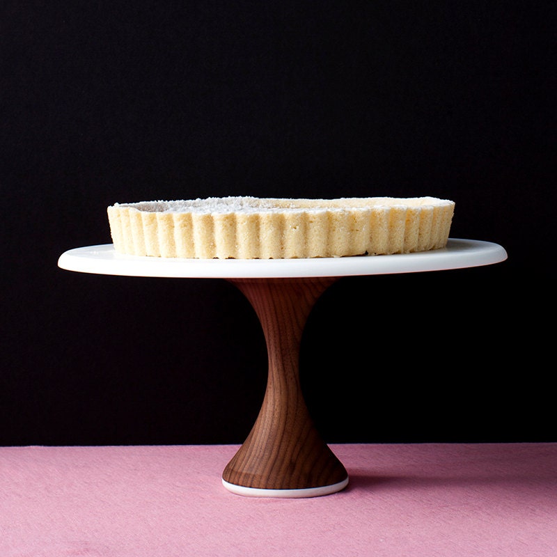 Wedding Cake Stand Modern Cake Stand 10 inch Modern by AHeirloom