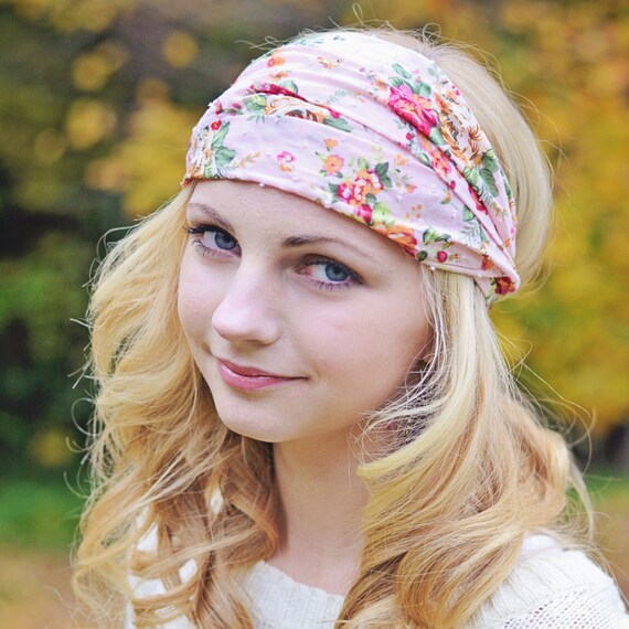 pink wide headband