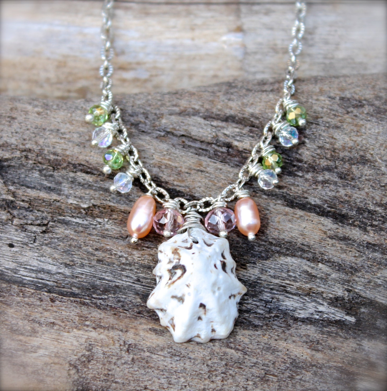 Hawaii Seashell Anklet Sea Gypsy Jewelry by MermaidTearsDesigns