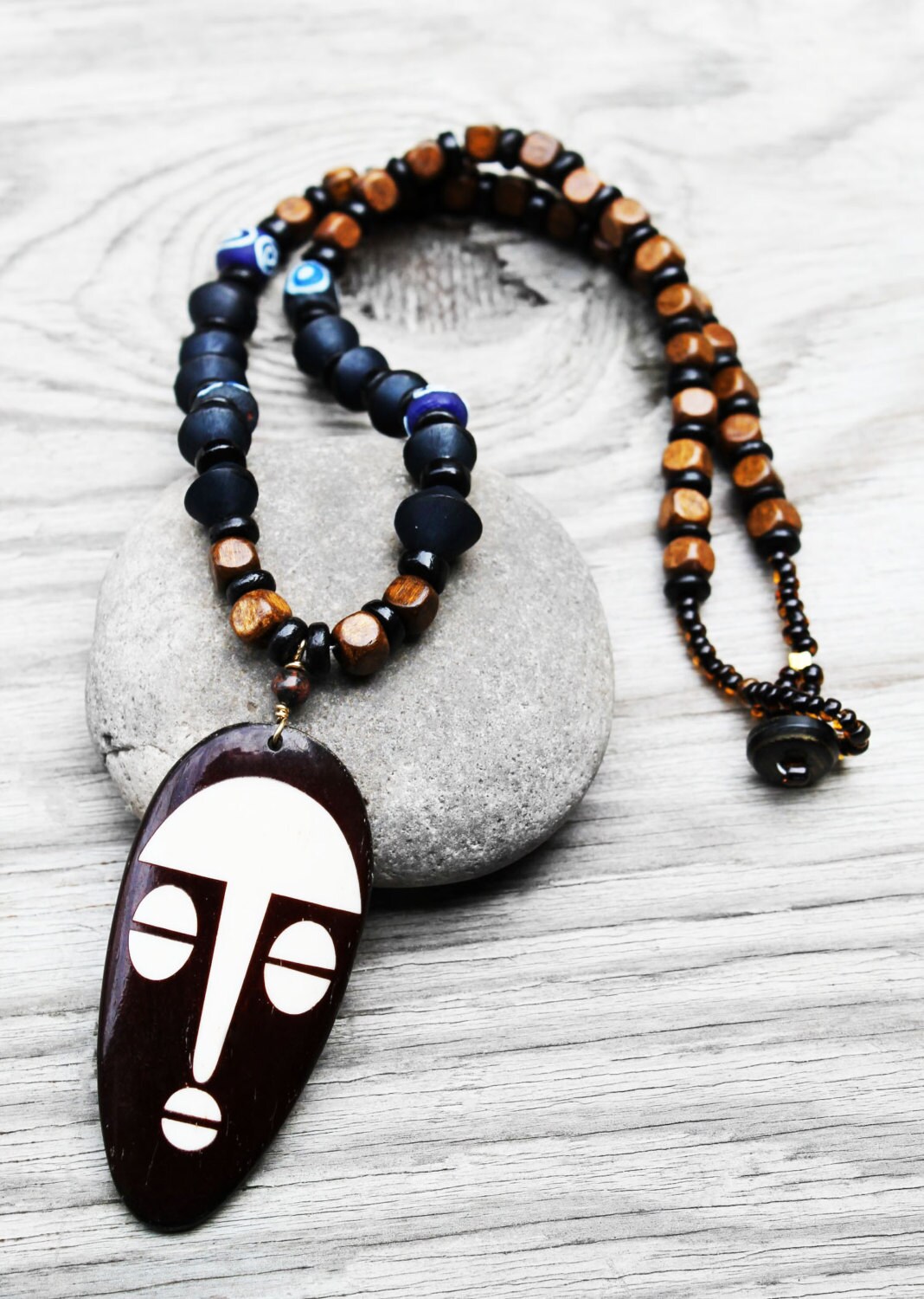 Mens Necklace Mens Jewelry African Necklace by kongokollection