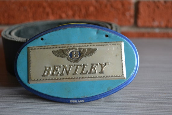 Bentley Vintage Car Emblem Belt Buckle by bearweardesigns on Etsy