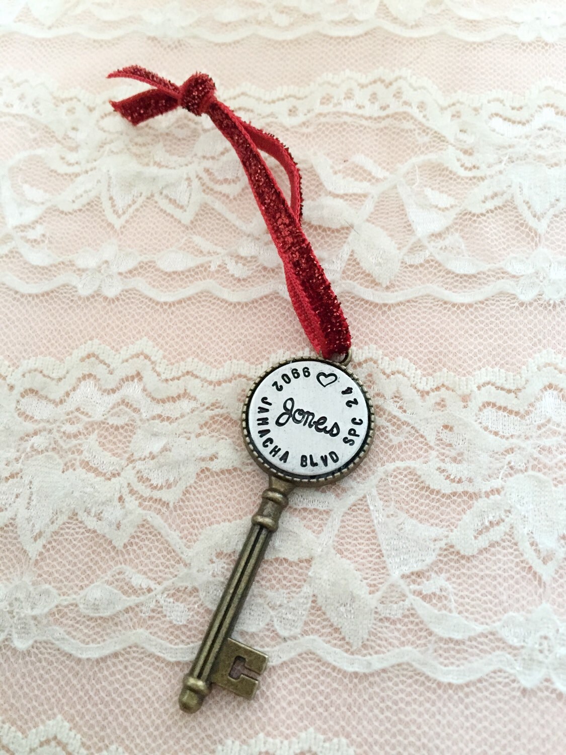 personalized key christmas ornament key skeleton by personalized key christmas ornament key skeleton by