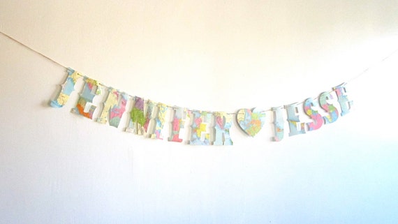 Wedding BannerName Banner Two Name Banner Bride by MagpieandMax