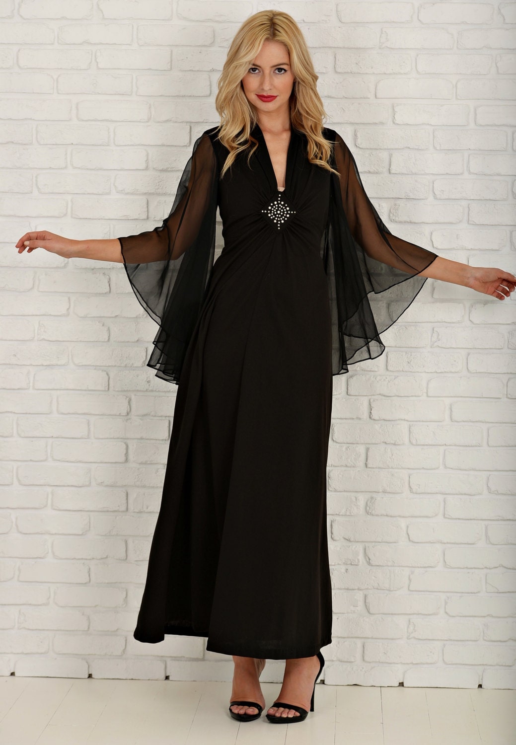 black angel dress