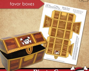 Free Printable Treasure Chest Box Template | TUTORE.ORG - Master of ...