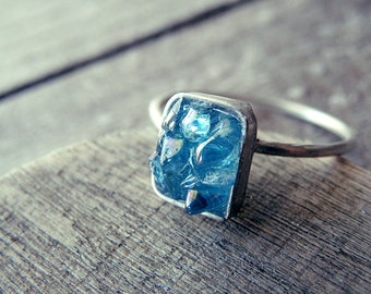 blue aura quartz