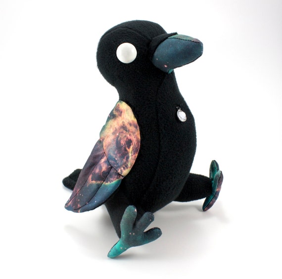 crow plush toy