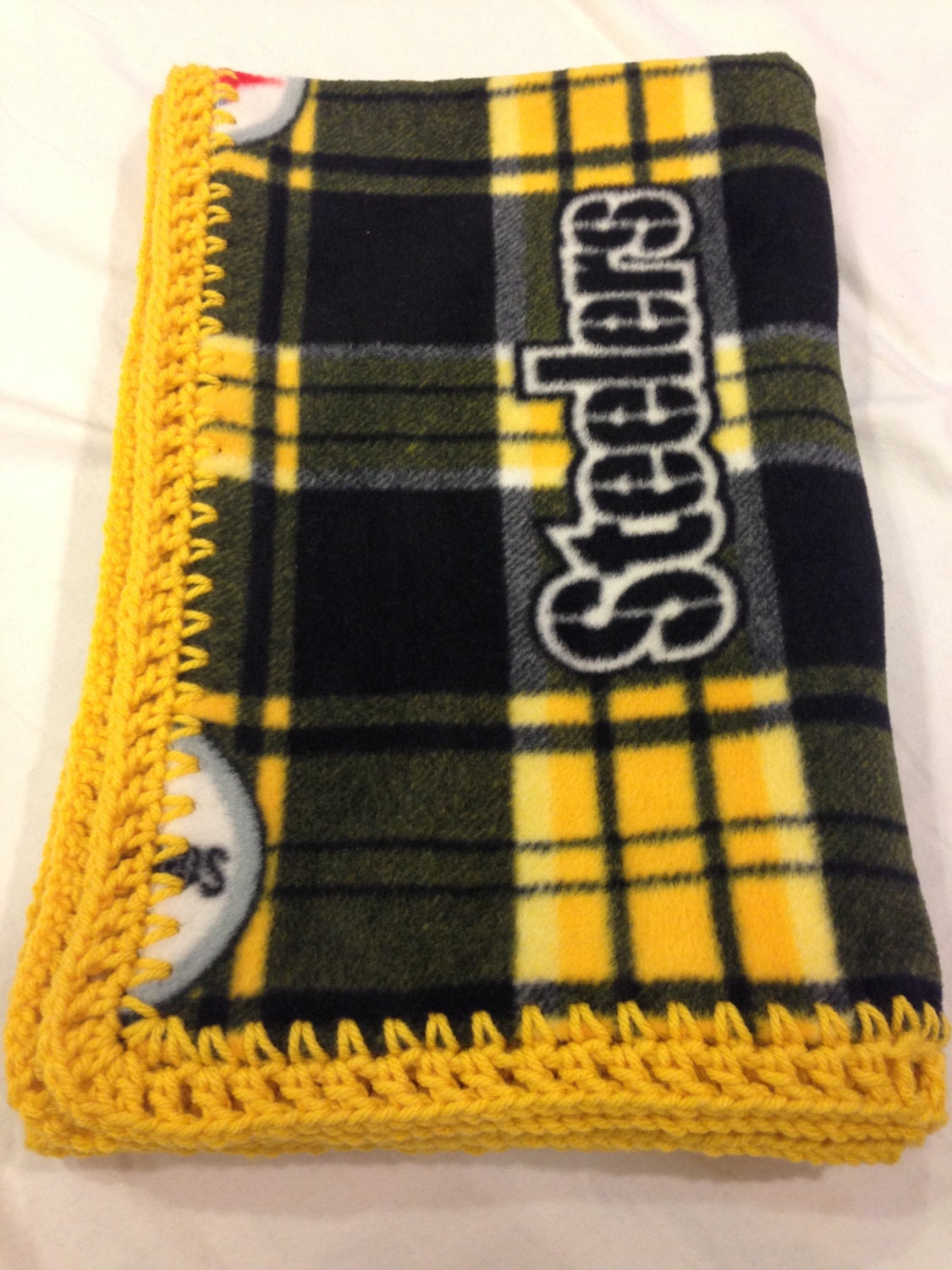 Pittsburg Steelers Fleece Baby Blanket