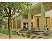 Vintage Post Card Rutgers University Commons Dining Hall New Jersey