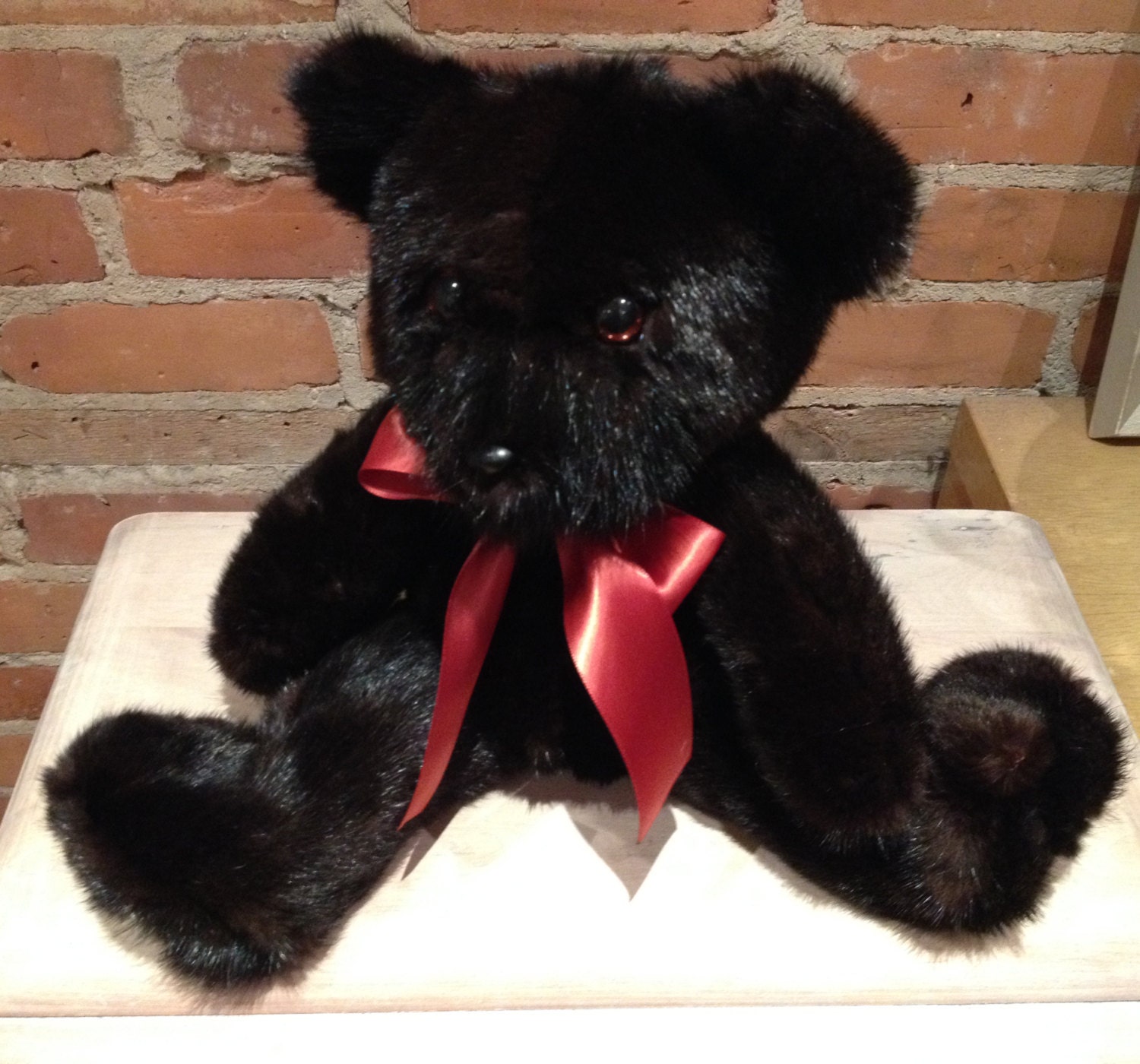 rare bear mink teddy bear