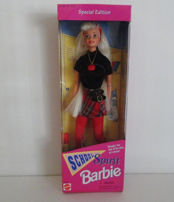 Barbie Dollsvintage 90s School Spirit Barbie Doll Barbie