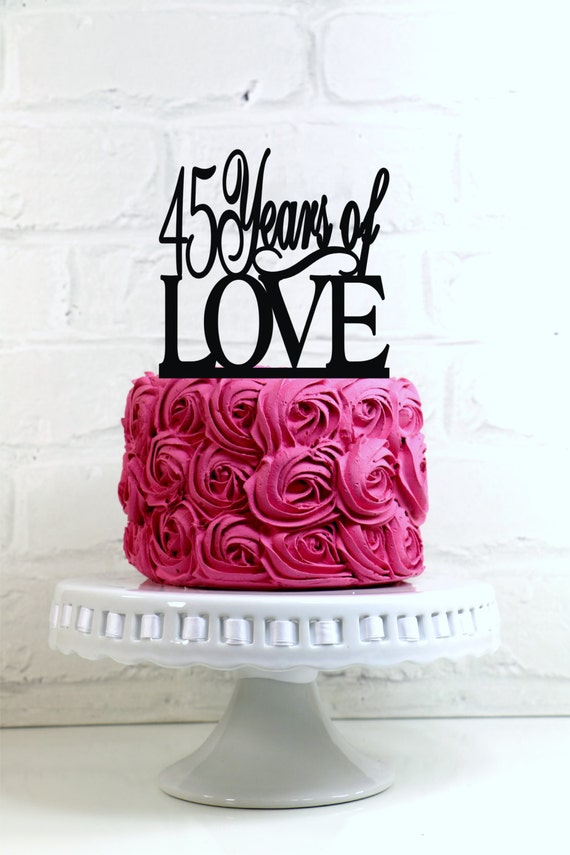 Happy birthday 45 years ...