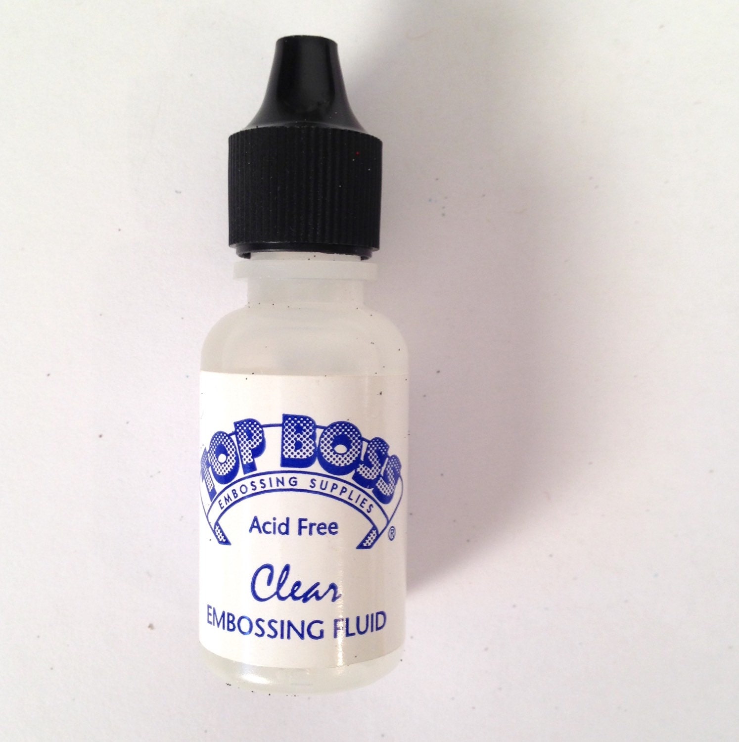 Embossing Ink Top Boss acid free clear by whitecottagesupplies