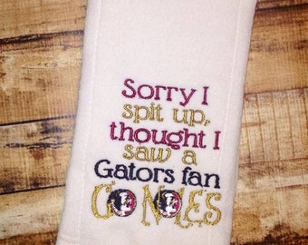 Florida State Seminoles...Sorry I spit up, thought I saw a Gators fan