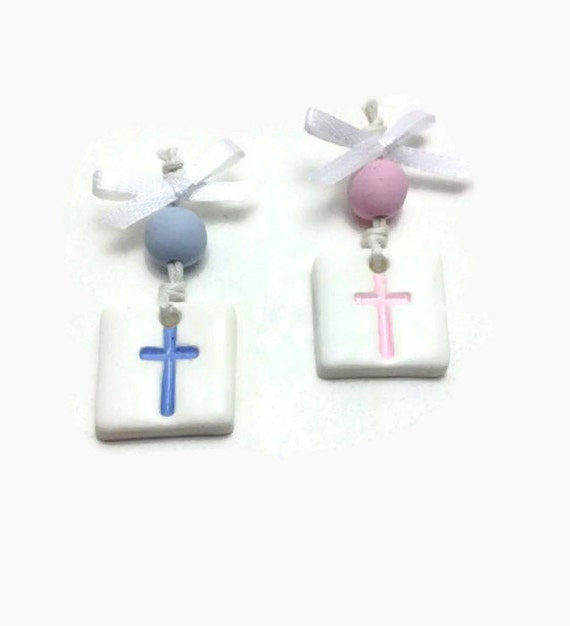 Baby  favors charms Christening Cross Baptism  Pins, Charms, Witness cross for Favors, Souvenir,