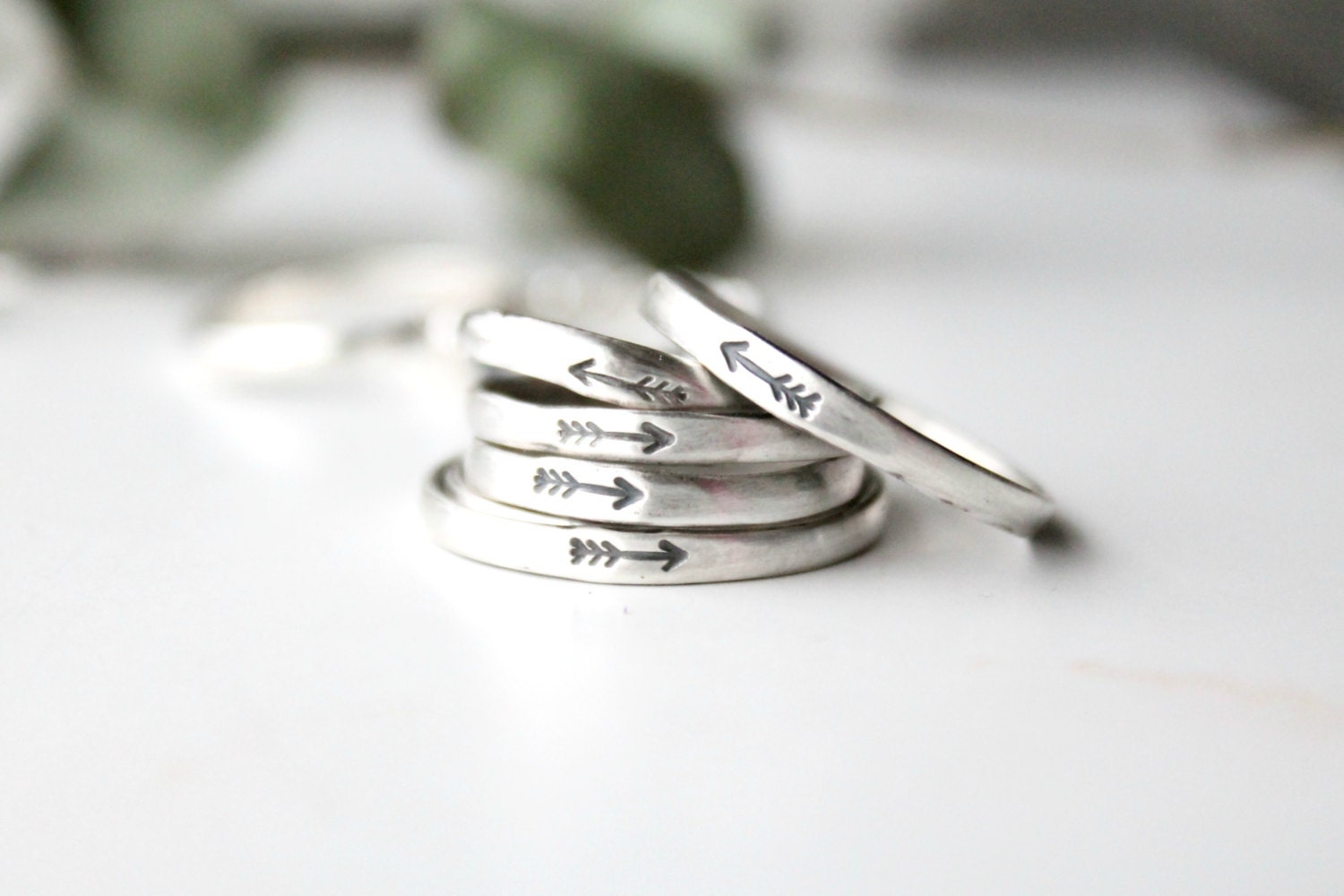 Arrow Ring / Sterling Silver Arrow Ring / Follow You Arrow