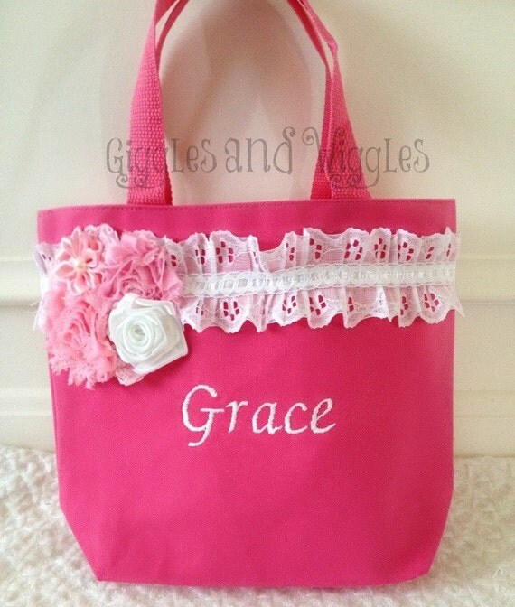 Flower Girl Gift Flower Girl Tote Flower Girl Purse Flower