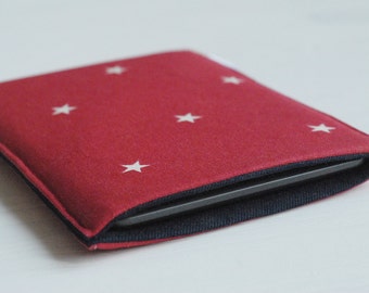 Red iPad Mini Case, Kindle Paperwhite Cover, Kindle Fire, Samsung Tab, iPad Air Cover Sleeve, MacBook Air Case Sleeve, ipad Mini Cover Case
