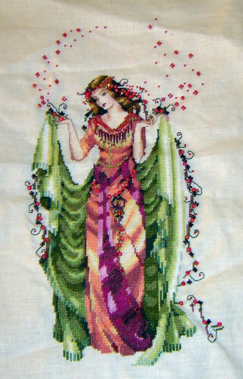 Stitched to order Mirabilia The Forest goddess