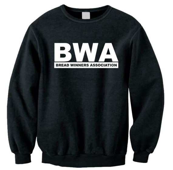 BWA Crew Neck Black or Grey Sweatshirt Many Logo by ShirtLife365