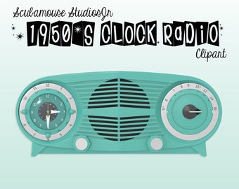 1950s clipart | Etsy