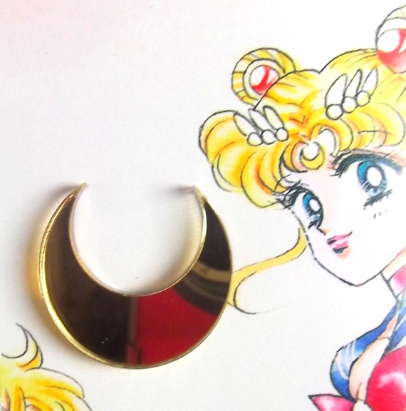 Pretty Sailor Moon forehead crescent moon for cosplay