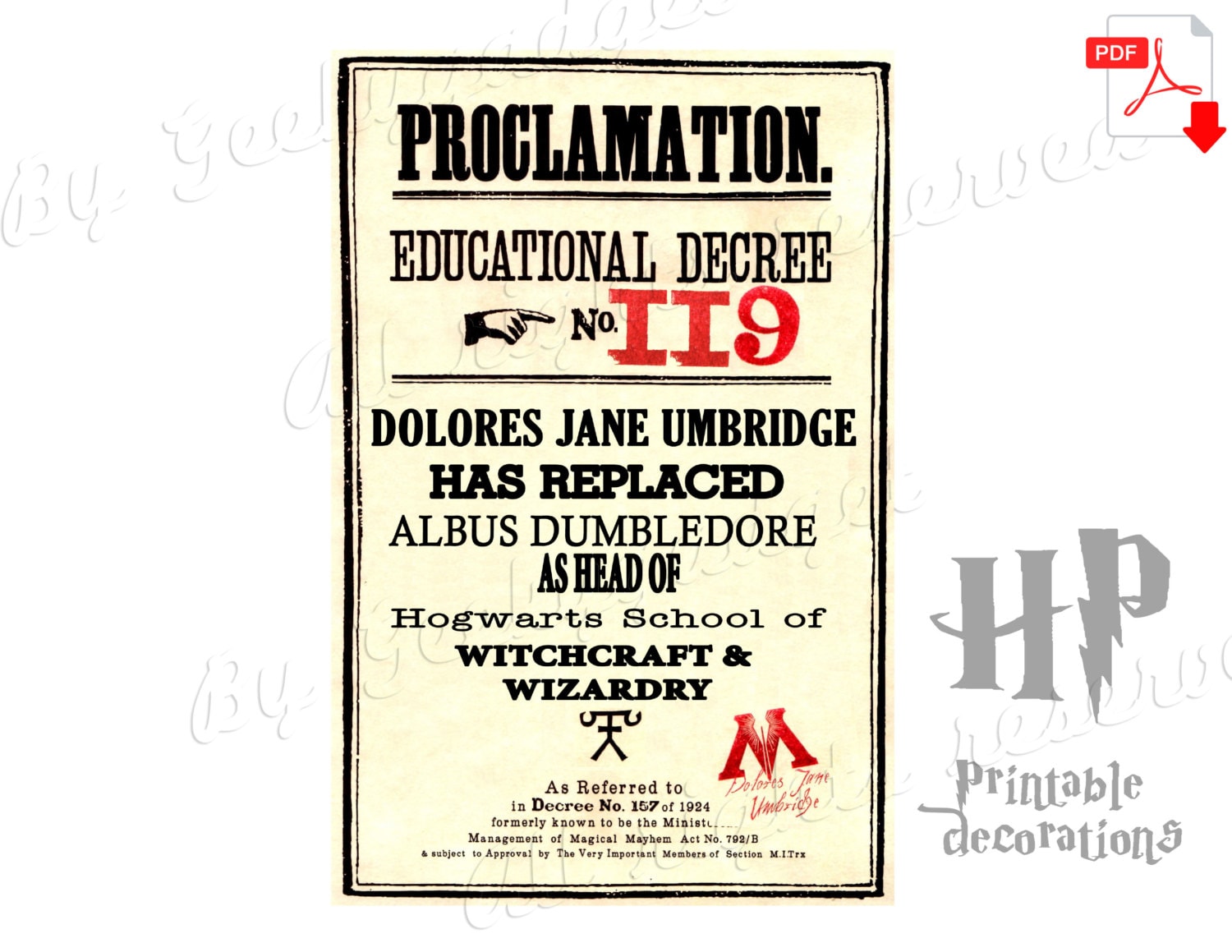 New Headmaster Educational Decree119 Dolores By Geekygadget new-headmaster-educational-decree119-dolores-by-geekygadget