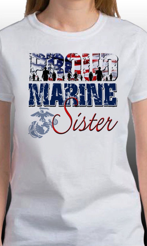 sister of a marine shirt