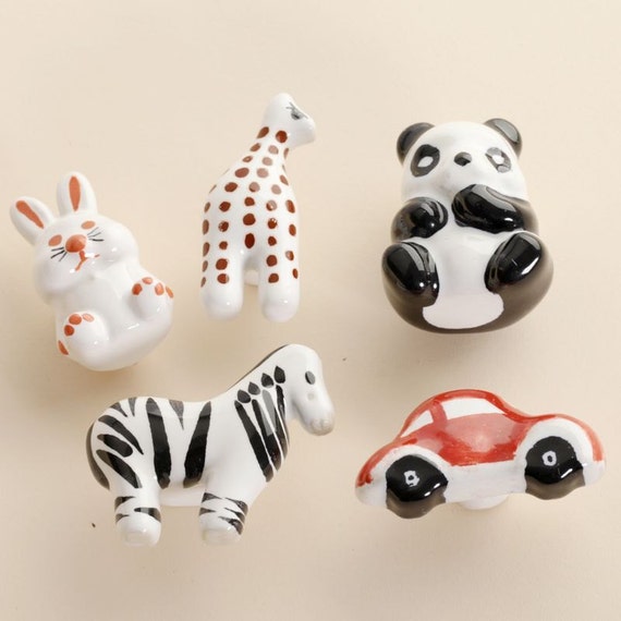 Colorful Drawer Knob Handle Animal style knobs Dresser Knob