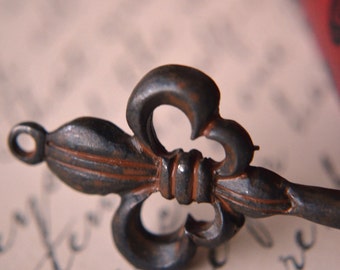 fleur de lis key holder hooks