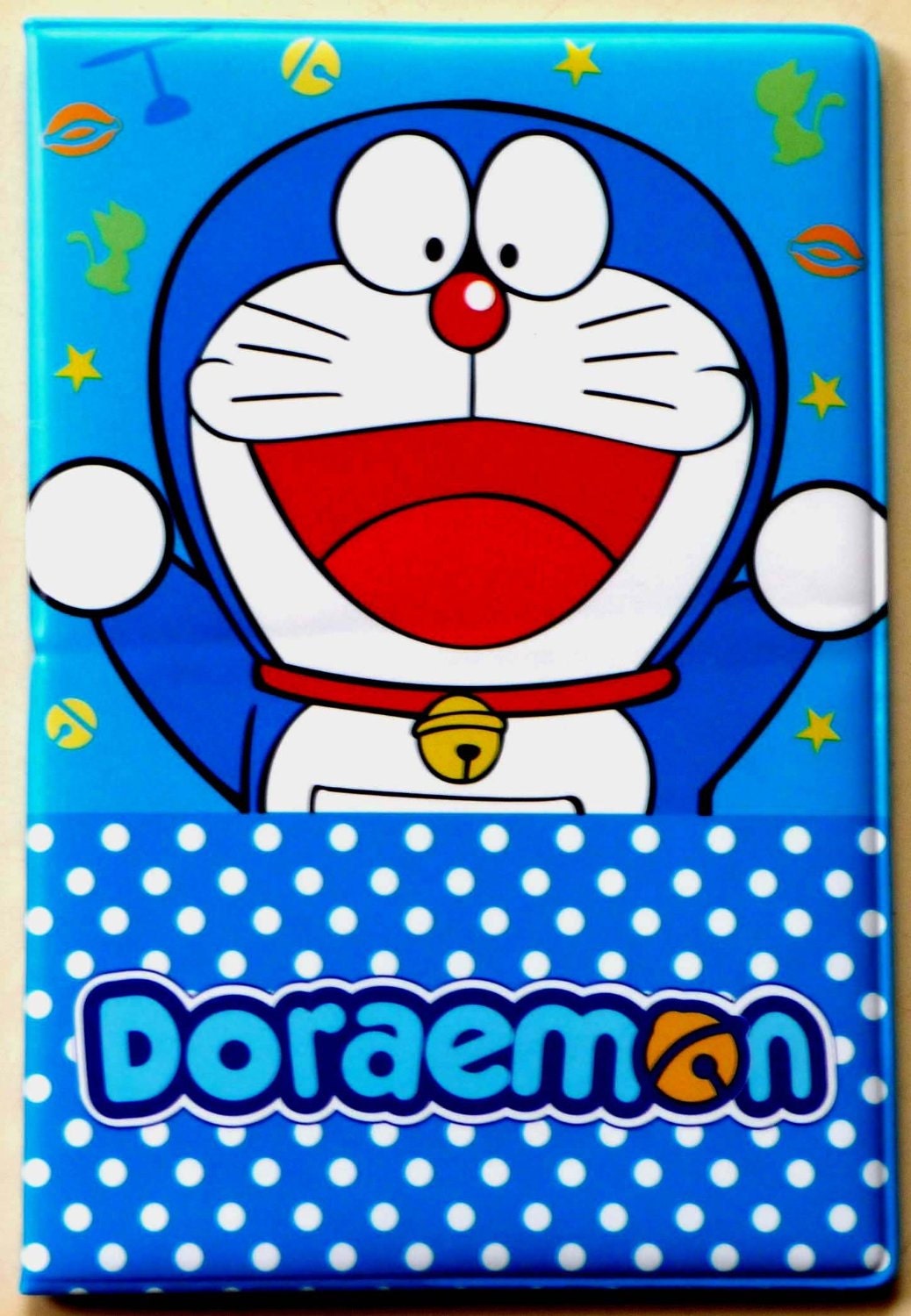  Doraemon Japanese Manga Robot Cat PASSPORT COVER Ding Dong