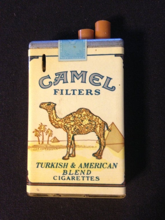 Camel Filters Cigarette Pack Promo Lighter by JennStash on Etsy