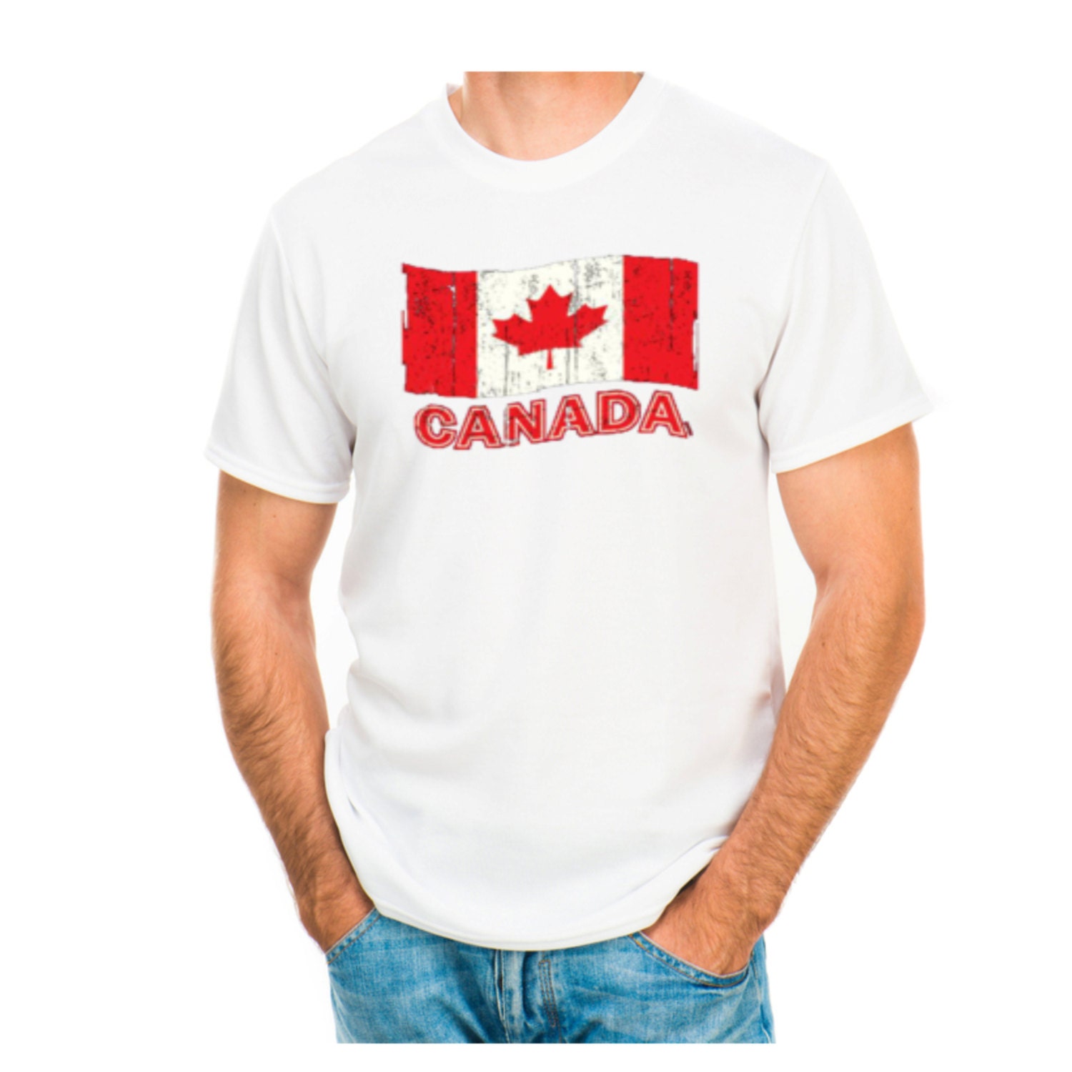 Canada Flag Mens T Shirts Women T Shirts Boys T by SuperflyTees
