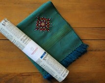 Traditional Kutch Hand Embroidery Leather Card Holder 77