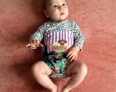 Aya Kakeda x Supayana baby bodysuit