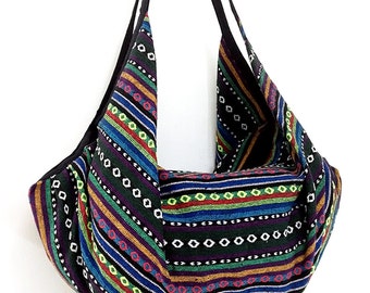 Handmade Woven Bag Hippie bag Hobo bag Boho bag Shoulder bag