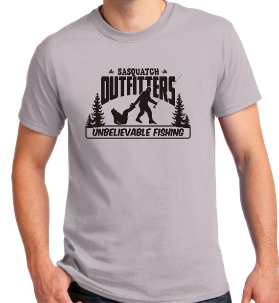 Bigfoot Sasquatch Yeti Tshirt Sasquatch Outfitters Fly