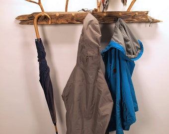 Driftwood coat rack // Hat catcher