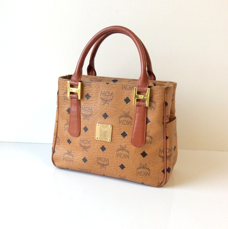 Vintage MCM Visetos Coganac Mini Tote Bag / by suitehillvintage