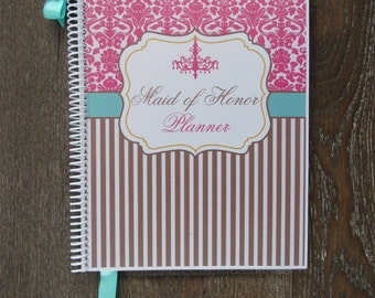 Maid of Honor Wedding Planner Custom Maid of Honor Planning Planners are currently taking 1 week processing time due to the busy engagement season. I use Priority Mail which takes 2-3 days to arrive at your destination w