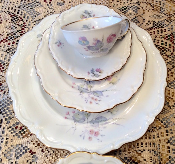 Vintage Winterling Finest Bavarian China 6 Piece by TheDrippingTap