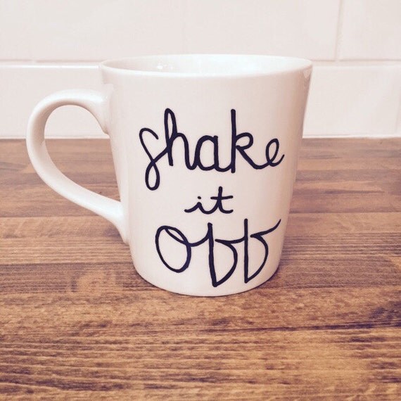 Items similar to shake it off coffee mug // personalized mug // best ...